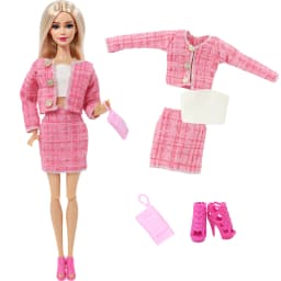 11.5'' Girl Doll Clothes with Accessories Sport Suit 30cm Dress Coat Blouse Pant Shoes Glasses Earphones Toy Accessories Gift
