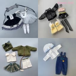 1 Set 1/6 30cm Dolls Cute Pretty Ball Jointed Body Doll DIY Toys Clothes Outfits Accessories No Doll/Shoes