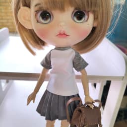 NEW 1/6 Blyth Clothes Long Sleeved+Short Sleeved T-Shirt Cute Base Shirt Clothes for Momoko, Obistu, Licca 1/6 Dolls Accessories