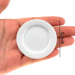 1:12 Dollhouse Miniatures Items Mini Glass Bowl/Plate Miniature Food Play Scene Decoration Model Kitchen Furniture Accessories