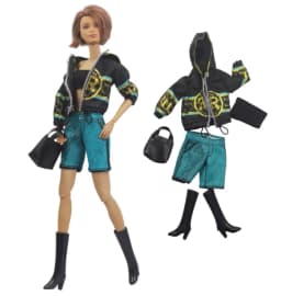 New styles clothes and dressess skirts suit coats for your BB FR dolls BBIKG735