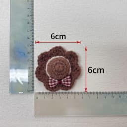 Handmade Crochet Sun Hat Assortment 6 Styles for 10cm Cotton Doll & 13cm Plush Toy Self-Mock Bear Plush Toy Accessories