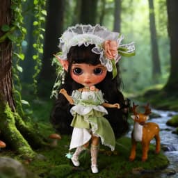 ICY DBS Blyth Doll 1/6 joint Body Elf Set Includes Hat Toy and Gift