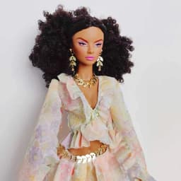1/6 Doll Jewellery Parts Metal Magnetic Leaf-shaped Earrings+ Necklace + Waist Chain Set For 30cm Babi Xianxian Supermodel Doll