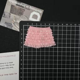 Sweet Summer Doll Clothes Lace Trim Pleated Skirt Fit Zsiga Cotton Doll Mini Doll Dress Up Outfit Photography Accessories