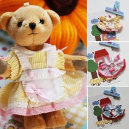 High Quality Handmade Lovely Clothes Cute Lolita Dolls Clothes 5 Colors Princess Dress For 10cm Cotton