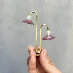 27 Styles Miniature Lights for Dollhouse: Christmas Bells, Ghost Lanterns & Flower Lamps - 1:12 Scale BJD Room Decor