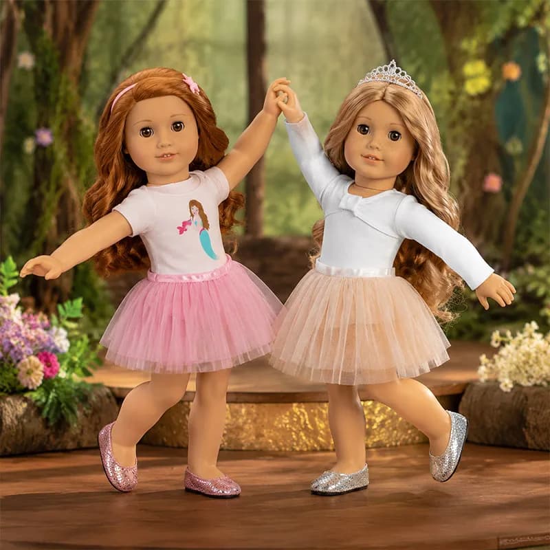Cute dance costume suit For American 18 Inch Girl Doll Clothes & 43 CM Born Baby Items & Our Generation & 42 cm Nenuco