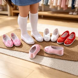Dream Fairy Shoes For 1/3 BJD Suit for SCG Doll 7cm Size Foot Cute DBS Accessories