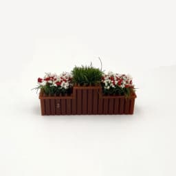 1:12 Scale Dollhouse Simulated Flowers 10 Colors Lifelike Flower Fence Decor Miniature Potted Plants Toys Doll House Decor