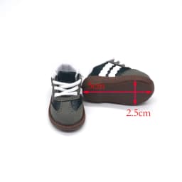 5cm mini Toys Doll Shoes Fits 28-30cm 1/6 BJD YOSD MYOU Stylish Colour Block Casual Shoes Candy-Colored