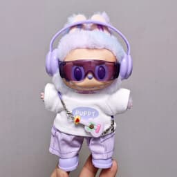 For Labubu Select High-quality Doll Clothing 15-17CM Casual Wear Set - 6-piece Set Labubu Universal Clothing