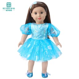 Clothes for Doll for 43cm New Born Doll Accessories Dresses Cloaks Boots Shoes