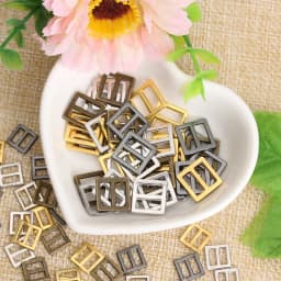 20/40Pcs Tiny Tri-glide Belt Buckle for DIY Doll Clothes Bags Mini Buckles Buttons Diy Doll Shoes Clothing Accessories 6/7/8.5mm