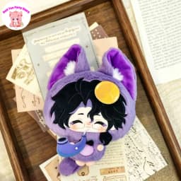 Anime Genshin Impact Pantalone Regrator Animal Body Cotton Doll Plush Stuffed Toys Kawaii Plushie Pendant Mascot Gift