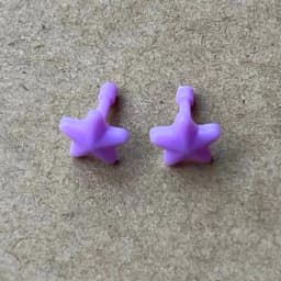 Rainbow Fashion Sister 1/6 Doll Earrings Colorful Personality Decor Accessories for Doll Decorations