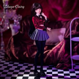 XANA I 1/4 FC Ball Jointed Doll Full Set Anime Resin BJD Doll Gambling Poker ThemeCollectible Customizable Articulated Doll Gift