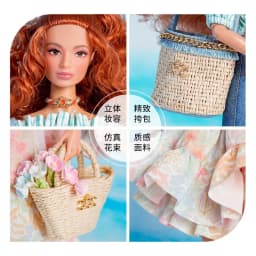 Designed styles Toy Doll accessories dresses Top Skirt Jeans for BarBi Xianxian FR 1/6 scale dolls