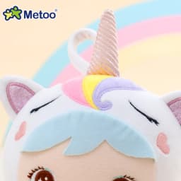 Newest 48CM Plush Metoo Doll Soft Stuffed Unicorn Keppel Children Girl Doll Kids Toy Fox Kitty Cute Ornaments Toys for Girls