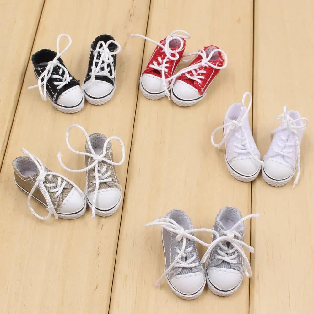 Blyth doll fabric shoes with five differents color for suitable for 1/6 JOINT body