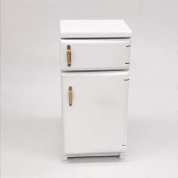 1:12 BJD Dollhouse Mini Kitchen White Furniture Doll House Accessories Kitchen Decoration Table and Chair Refrigerator Cupboard