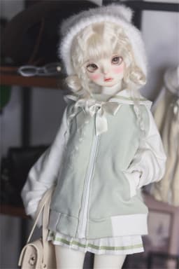 BJD/SD Doll Clothes 1/3 1/4 1/6 Girls Collar Sailor Sets Black Yellow Coats Dress Skirt Multi-color Doll Accessories (No Dolls)