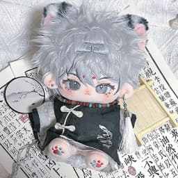 20CM Doll Clothes Ancient Costume Suit Chinese Style Tops T-shirt Coat Vest Pants Set Cotton Plush Toys Clothing Accessories