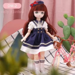 Skirt 30cm BJD Doll Clothes Colorful Kawaii 1/6 Bjd Doll Clothes Cute 3D Simulated Eye 11 Inch BJD Dolls Dress 11 Inch Doll