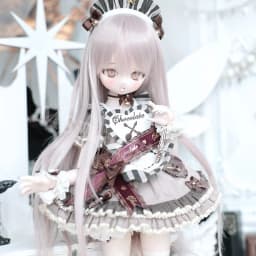 10 Colors 1/3 1/4 1/6 BJD Wig High Temperature Silk Cute Bangs Long Curly Hair BJD Doll Wig Dress Up Dolls Accessories Toys