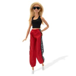 Fashion Female Doll Dress Casual Sport Pants Tank Top T-shirt Handmade Party Clothes For 30cm Doll Accessories Child Toys Gift