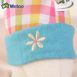 Original Metoo Dolls Cute Soft Tiramitu Rabbit Dolls Stuffed Bunny Toy Companion Comfort Doll Room Decor Kids Girls Gift