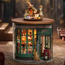 Wooden Mini DIY Doll House Kit For Making And Assembling Room Models Toys Home And Bedroom Decorations With Furniture Dollhouse