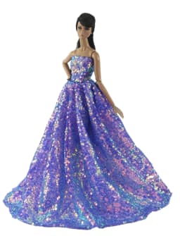1 Set Doll Clothes 1:6 Scale Dress Outfit for 11.5 inch 30cm Doll Many Style for Choice Gifts for girls doll accessories #13