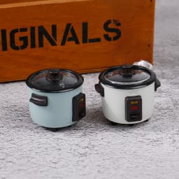 1/12 Scale Dollhouse Miniature Rice Cooker Machine Modle Simulation Kitchen Appliance Accessories Pretend Play Toys Gift