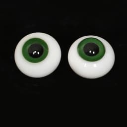 Pair 6mm Round BJD Glass Eyes for DIY Doll Bear Making Crafts Multi Color