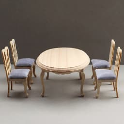 1:12 Dollhouse Miniature Wooden Dining Table Chair Set Simulation Furniture Model Toy For Dollhouse Restaurant Decor