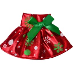 Elves Clothes Christmas Doll White Red Green Dress Baby Toys Accessories Skirt For Children's Christmas Gifts Doll Accessories