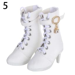 1/3 7.8CM Doll Shoes PU Leather With Different Color Suitable for 60cm Doll Wearing Boots Shoes Doll Play House Accessories
