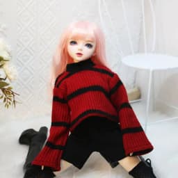 60cm Ye Luo Li Doll Clothes 1/3 bjd Baby Clothes Kitty's Victory Princess Dress JK Uniforms Campus