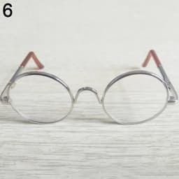 Fashion Glasses For 15~20cm Cotton Dolls Casual Wear Round Frame Plush Doll Eyeglasses for 1/3 1/4 BJD Dolls for Blythe Doll