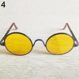 Fashion Glasses For 15~20cm Cotton Dolls Casual Wear Round Frame Plush Doll Eyeglasses for 1/3 1/4 BJD Dolls for Blythe Doll