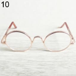 Fashion Glasses For 15~20cm Cotton Dolls Casual Wear Round Frame Plush Doll Eyeglasses for 1/3 1/4 BJD Dolls for Blythe Doll