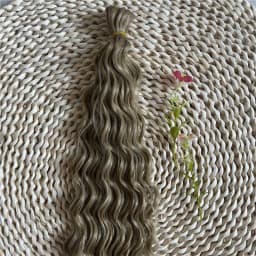120 grams / bag Latest 4 colors Curly Reborn Doll /BJD doll Fiber hair black brown gold light golden colors doll hair accessory