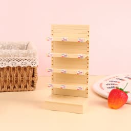1/12 Dollhouse Mini Supermarket Multilayer Display Shelf Dollhouse Store Cabinet Model Dolls House Furniture Decor Accessories