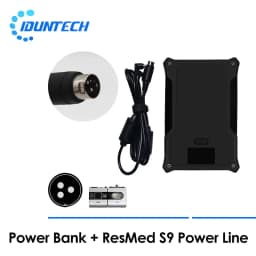 BMC CPAP APAP Machine For Battery Pack 24V 5A For GII E-20C E-20A G2S A20 Travelling on Airplane Train Vehicle Vacation Holiday