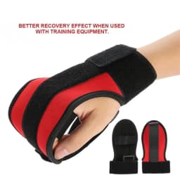 Adjustable Elderly Assist Fixation Glove Hemiplegia Patient Hand Stroke Rehabilitation Train Splints Waterproof Finger Protector