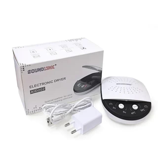 Electric Hearing Aid Dryer Device Portable Hearing Aid Dehumidifier Amplifier Drying Case Moisture Proof Dry Box 3/6 Hour Timer