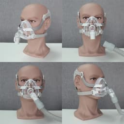 YuWell YF-02 Cpap Mask with Headgear Free Nasal Pads CPAP Full Mask Machine Sleep Apnea Anti Snoring For CPAP BIPAP Machine