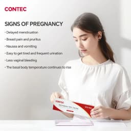 CONTEC Early Pregnancy Test Strip, Over 99% Accurate realiable easy & Convenient to use