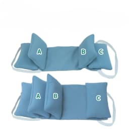 Elderly Sleeping Position Correction Pillow Anti-side Tilt Fixed Sleeping Prevents Turning Over on Cervical Sleeping Pillows New